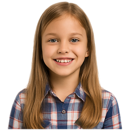 ragazzina che studia programmazione