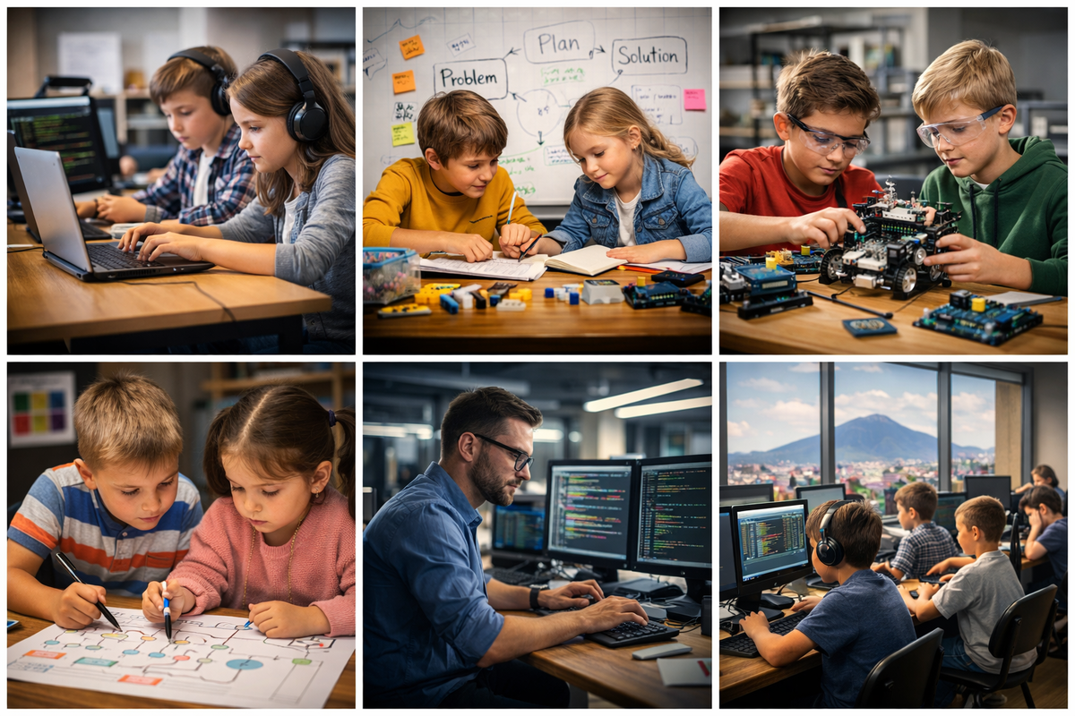 Insegnare coding ai bambini napoli