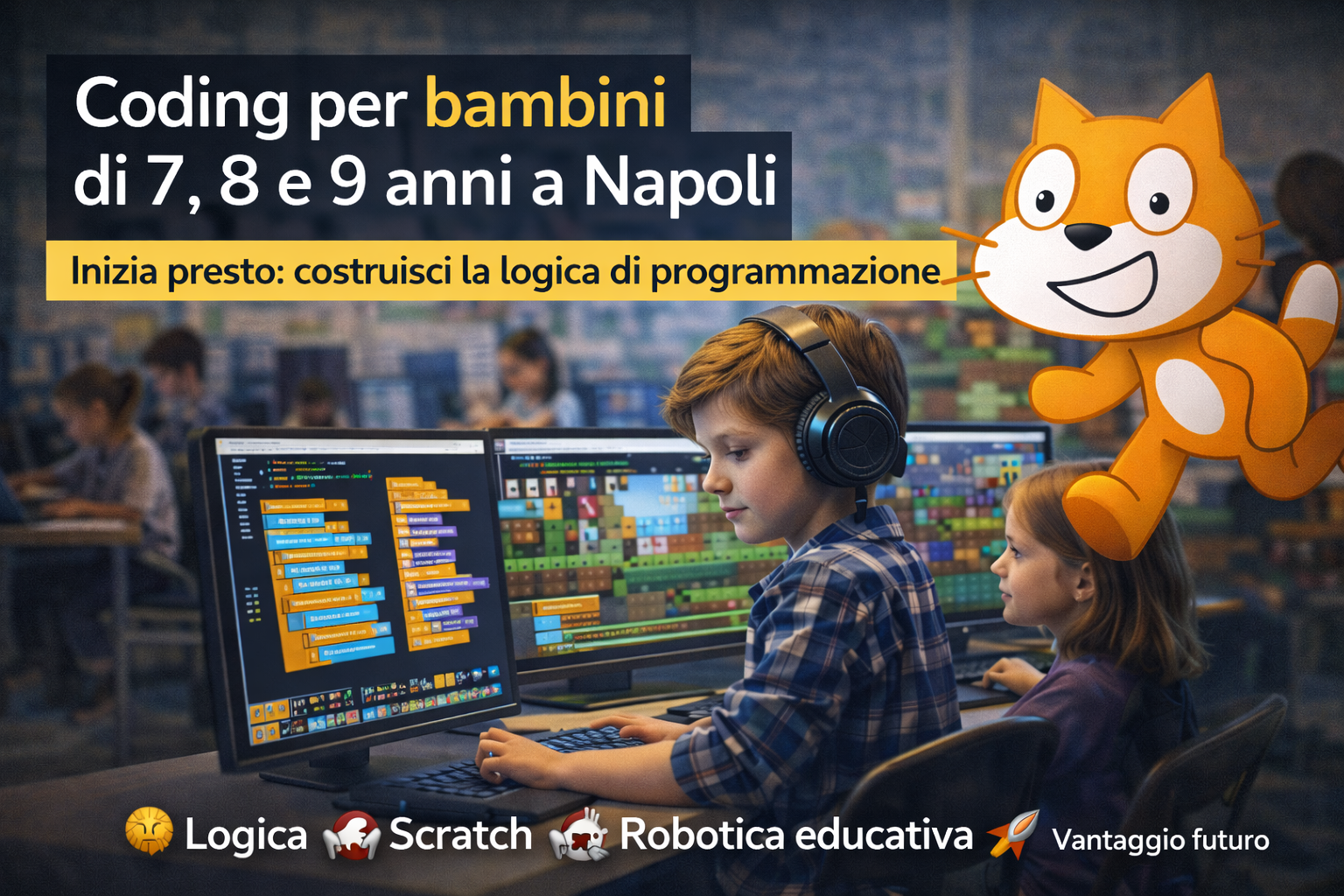 programmazione bambini 7,8,9 anni